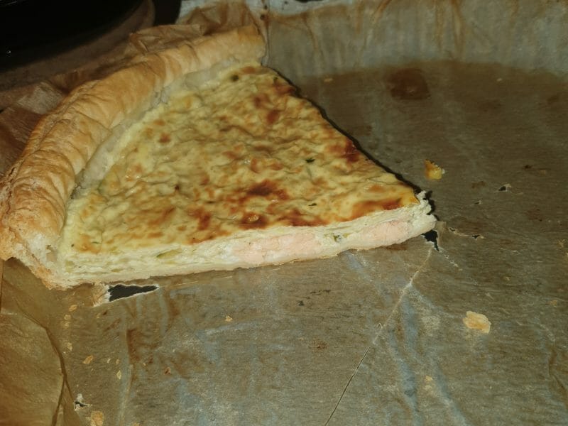 Cliquez pour zoomer ! Quiche saumon et courgettes Thermomix par agatherdn