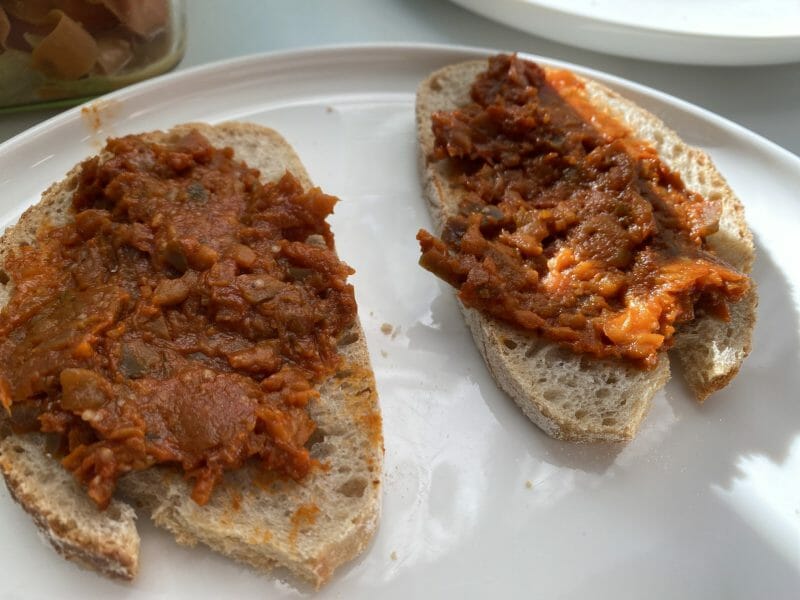 Cliquez pour zoomer ! Tartinade d’aubergines et tomates Thermomix par vanessamacaron