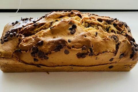 Cliquez pour zoomer ! Plum cake aux pépites de chocolat Thermomix par vanessamacaron