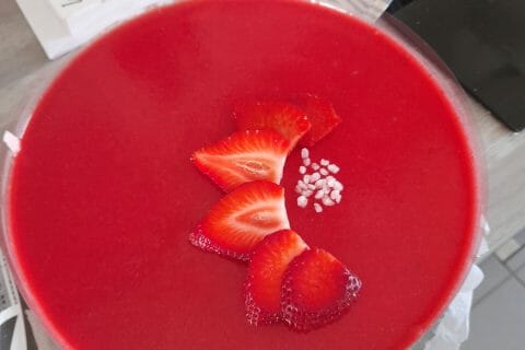 Cliquez pour zoomer ! Bavarois aux fraises Thermomix par virginie2201