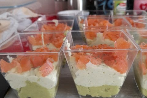 Cliquez pour zoomer ! Verrines saumon avocat Thermomix par virginie2201