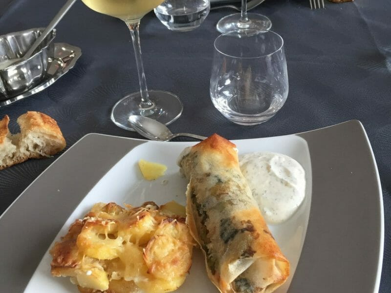 Cliquez pour zoomer ! Brick de saumon et poireaux Thermomix par sonia_146