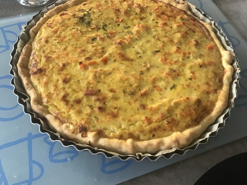 Cliquez pour zoomer ! Tarte courgettes et carottes Thermomix par yannick_35