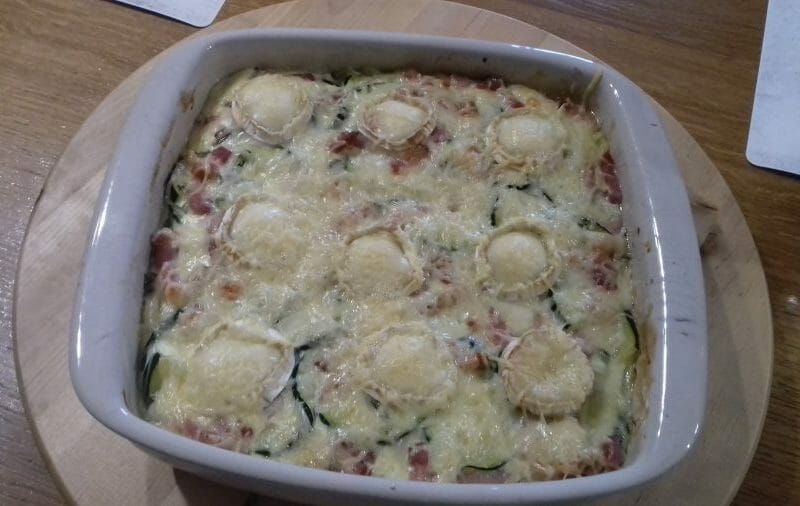 Cliquez pour zoomer ! Gratin de courgettes au chèvre Thermomix par pupu37