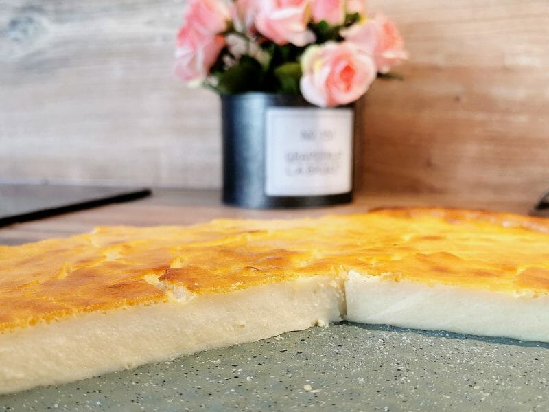 Cliquez pour zoomer ! Flan pâtissier sans pâte Thermomix par clesia