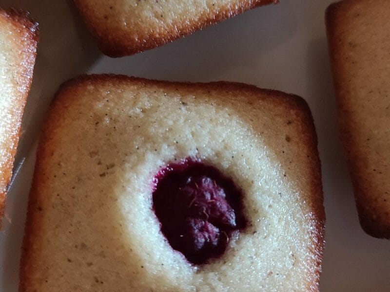 Cliquez pour zoomer ! Visitandines aux framboises Thermomix par katell_roue