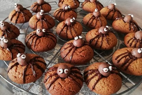 Cliquez pour zoomer ! Spider cookies (cookies araignées) Thermomix par stephane_cindy