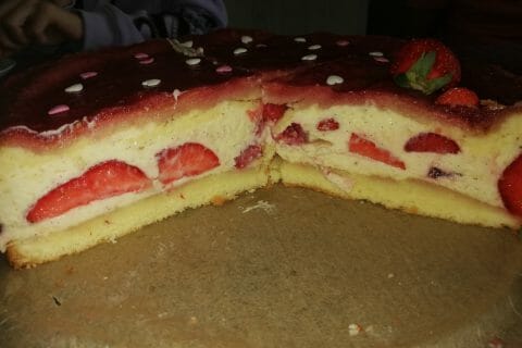 Cliquez pour zoomer ! Fraisier Thermomix par stephane_cindy