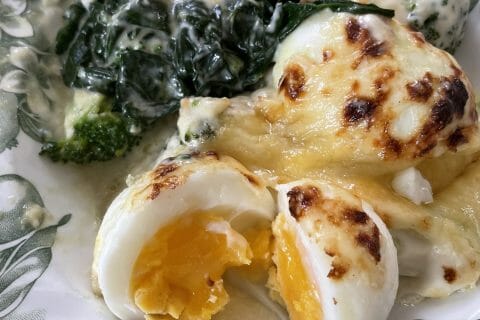 Cliquez pour zoomer ! Oeufs à la florentine Thermomix par fanny_181