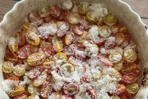 Cliquez pour zoomer ! Tatin de tomates cerises à la tapenade Thermomix par alexis59