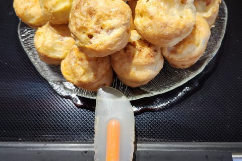 Cliquez pour zoomer ! Crêpes soufflées aux lardons Thermomix par cretoun