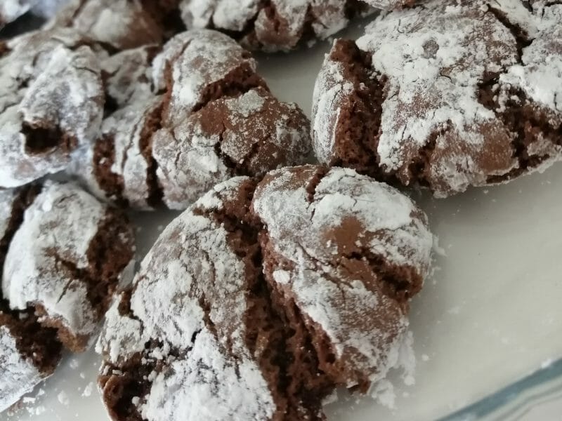 Cliquez pour zoomer ! Craquelés au chocolat Thermomix par MB63