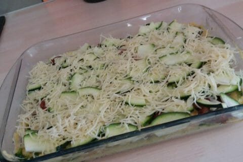 Cliquez pour zoomer ! Polenta au pistou, tomates séchées et courgettes Thermomix par Marie2303