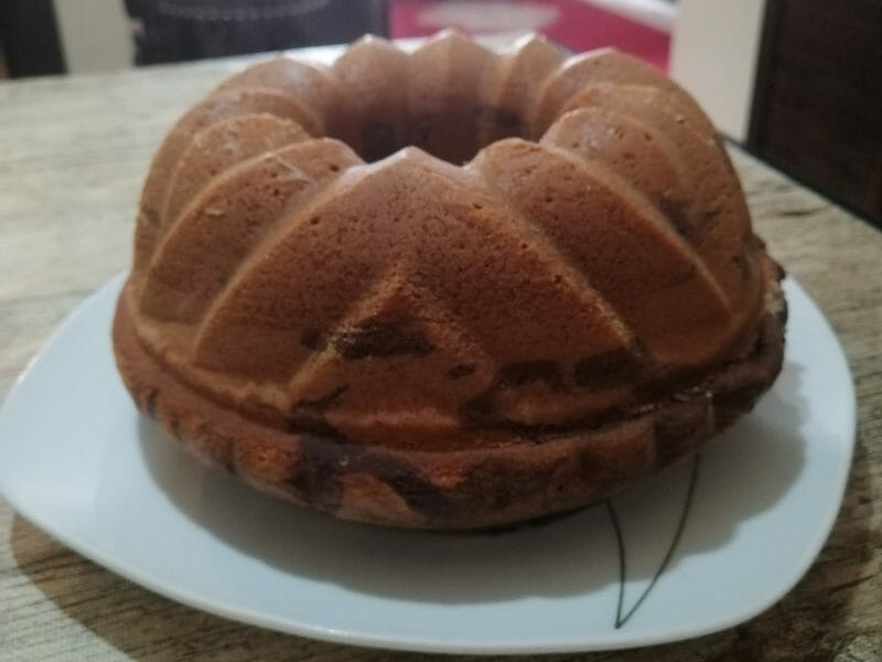 Cliquez pour zoomer ! Marbré au chocolat Thermomix par siham_27