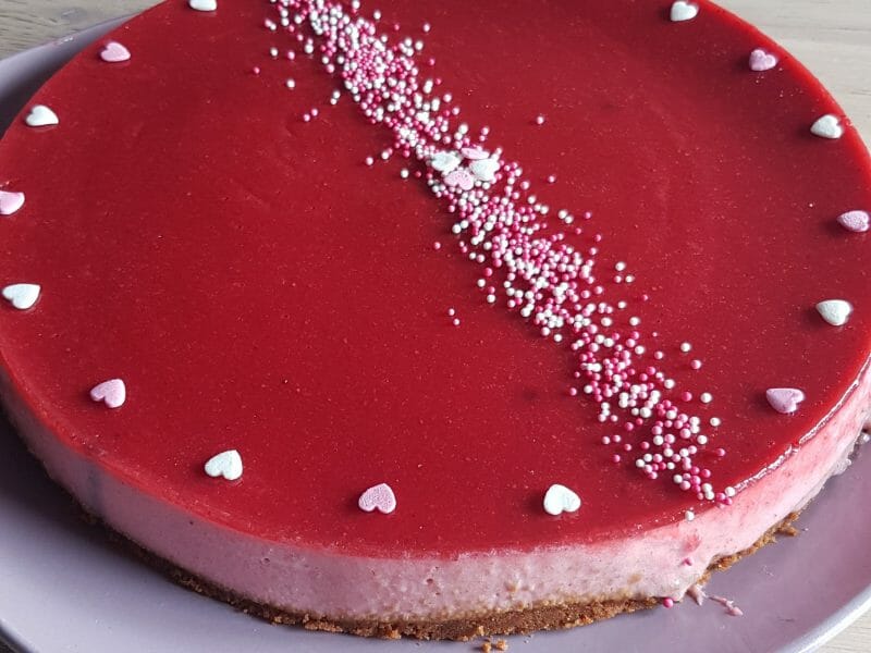 Cliquez pour zoomer ! Bavarois aux fraises Thermomix par rosalina