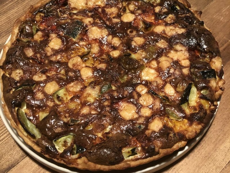 Cliquez pour zoomer ! Quiche poivrons et courgettes Thermomix par charlinemarie26