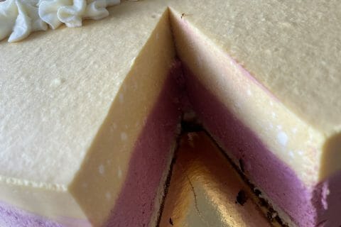 Cliquez pour zoomer ! Bavarois aux framboises Thermomix par fatima68000