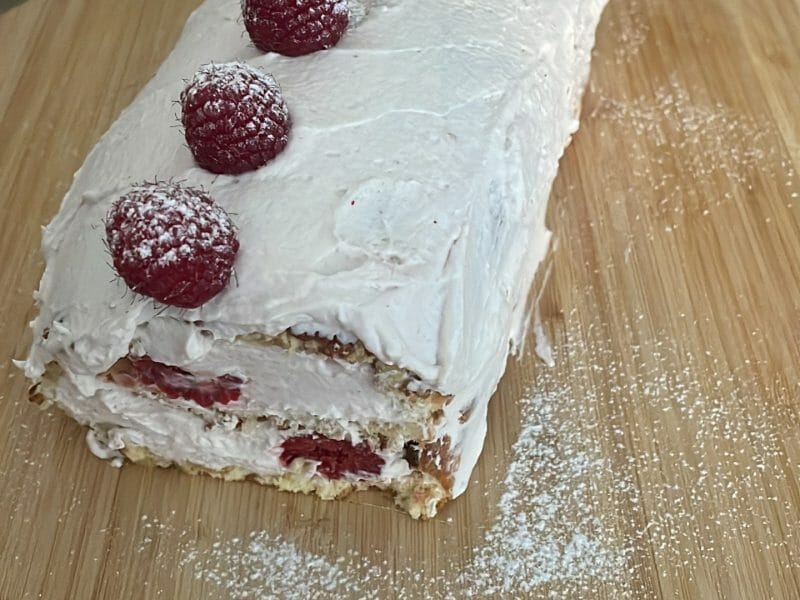 Cliquez pour zoomer ! Fraisier roulé Thermomix par fatima68000