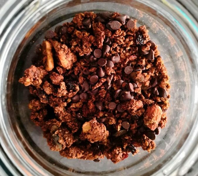 Cliquez pour zoomer ! Granola au chocolat Thermomix par TiphaineG