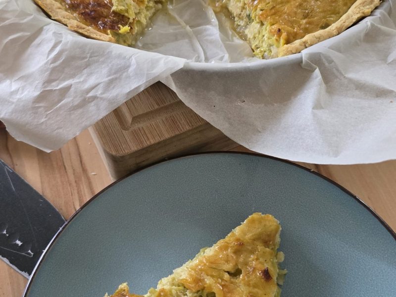 Cliquez pour zoomer ! Tarte aux poireaux Thermomix par plumedeclaire