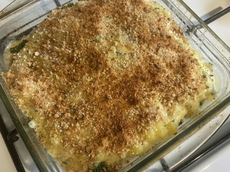 Cliquez pour zoomer ! Parmentier de saumon aux épinards Thermomix par lolotte47g