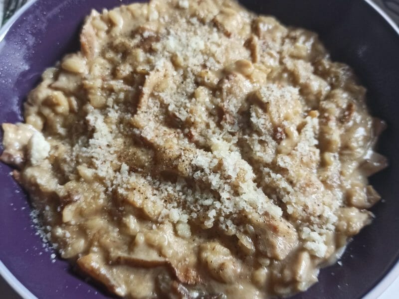 Cliquez pour zoomer ! Risotto aux cèpes Thermomix par lolotte47g