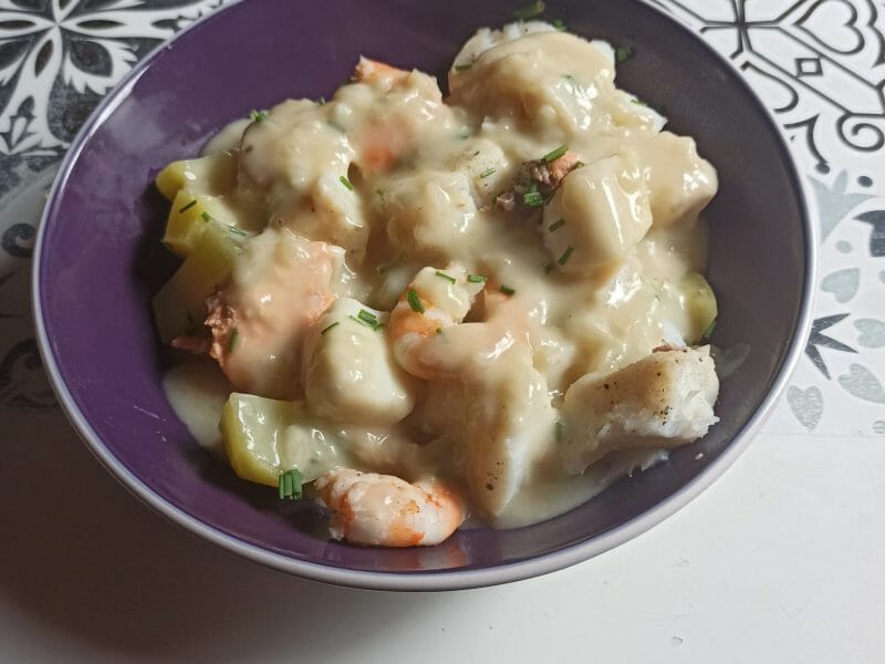 Cliquez pour zoomer ! Blanquette de la mer Thermomix par lolotte47g