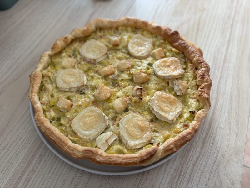 Cliquez pour zoomer ! Tarte aux poireaux Thermomix par samille