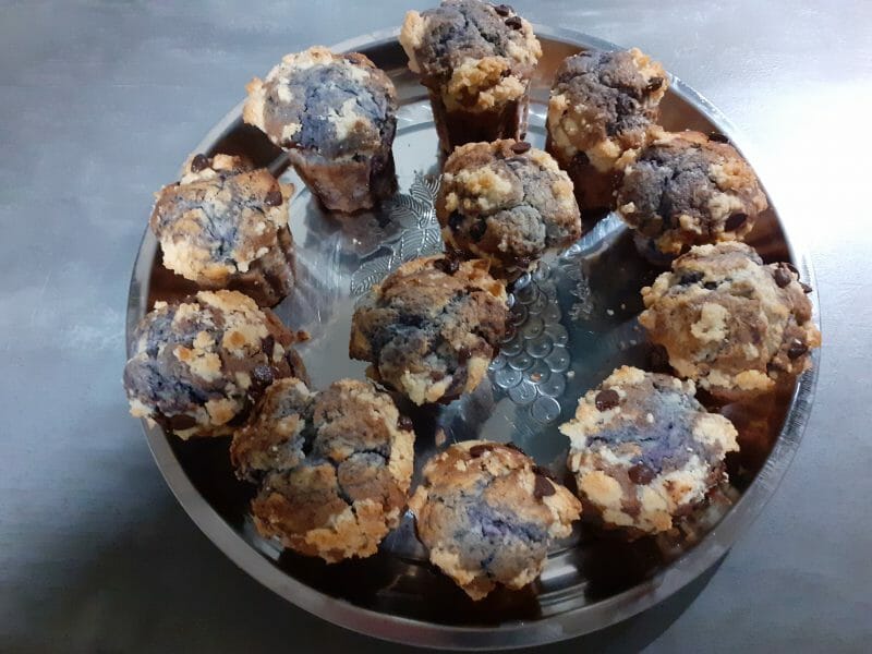 Cliquez pour zoomer ! Muffins aux myrtilles Thermomix par mifali