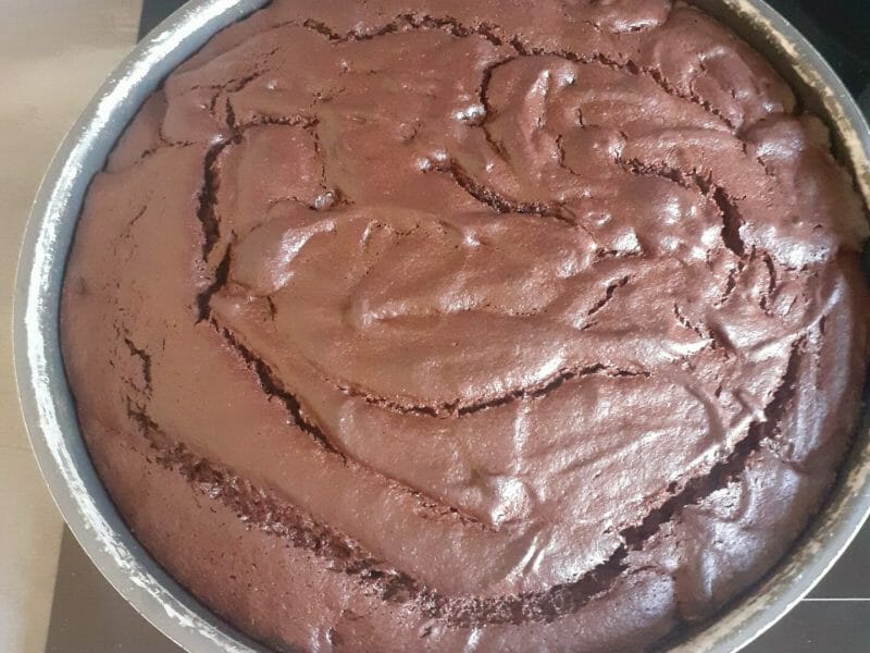 Cliquez pour zoomer ! Gâteau au chocolat des écoliers Thermomix par mifali