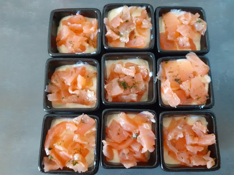 Cliquez pour zoomer ! Mousse d’asperges au saumon fumé Thermomix par mifali