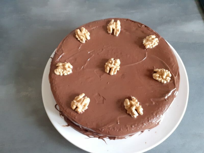 Cliquez pour zoomer ! Gâteau aux noix Thermomix par mifali