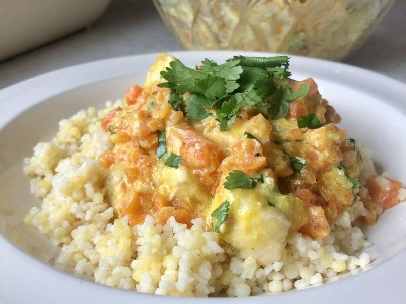Cliquez pour zoomer ! Bouchées de poulet aux carottes Thermomix par ccile91