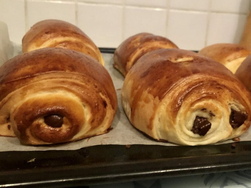 Cliquez pour zoomer ! Pains au chocolat briochés Thermomix par ccile91