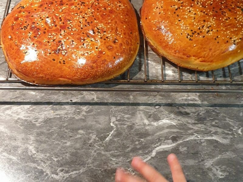 Cliquez pour zoomer ! Pain turc (pain pide) Thermomix par Jade2019