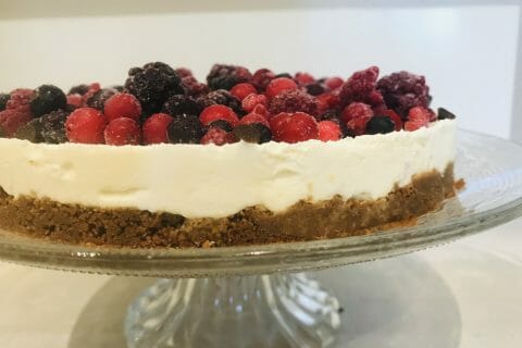 Cliquez pour zoomer ! Tarte aux fraises sans cuisson Thermomix par naoual_4