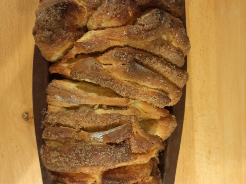 Cliquez pour zoomer ! Brioche à effeuiller à la cannelle Thermomix par locass