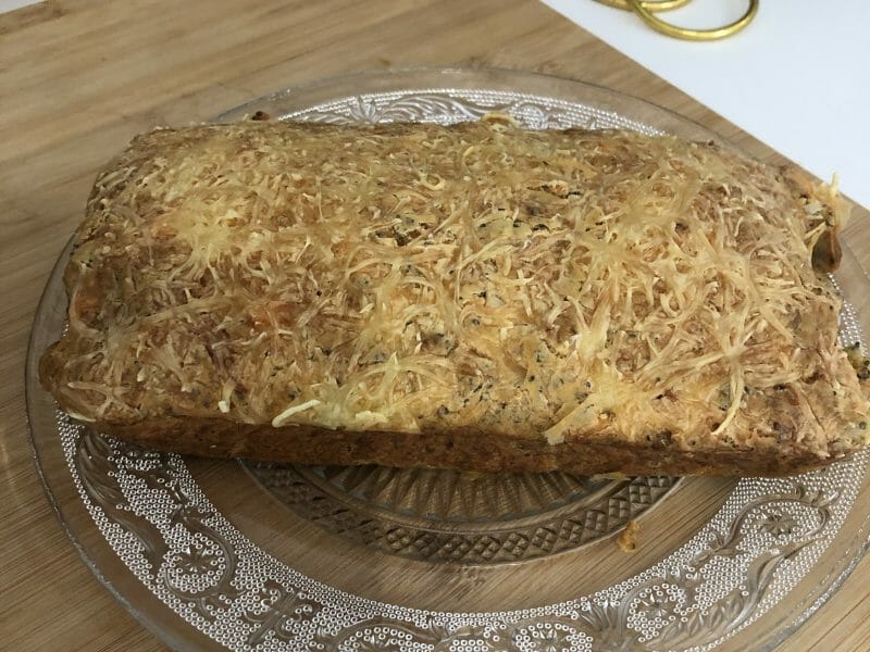 Cliquez pour zoomer ! Cake aux deux saumons Thermomix par vivi13360