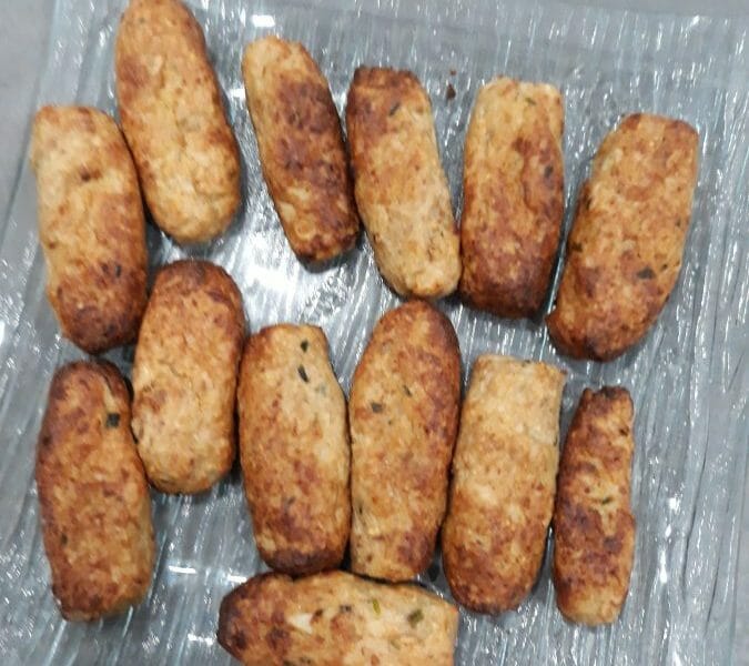 Cliquez pour zoomer ! Croquettes de chou-fleur au jambon cru Thermomix par vivi13360