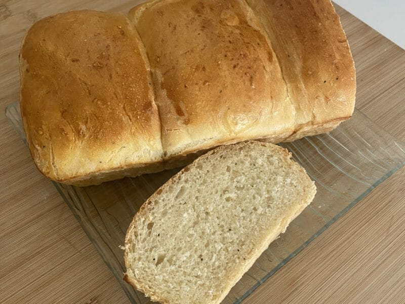 Cliquez pour zoomer ! Pain de mie aux blancs d’oeufs et aux graines de céréales Thermomix par vivi13360
