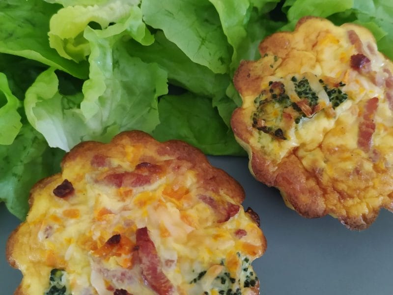 Cliquez pour zoomer ! Bouchées brocoli lardons Thermomix par aurele03