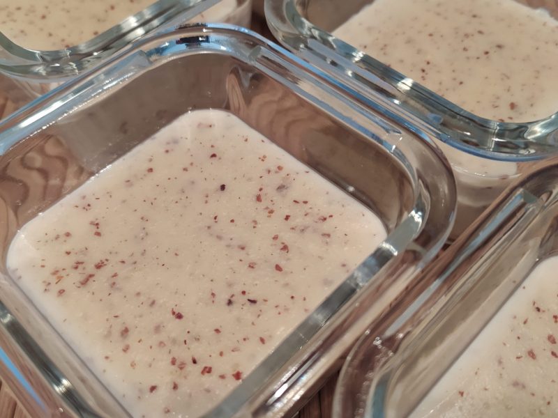 Cliquez pour zoomer ! Crème dessert aux amandes Thermomix par aurele03