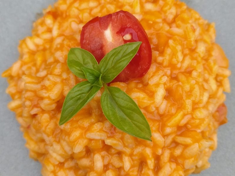 Cliquez pour zoomer ! Risotto aux tomates Thermomix par aurele03