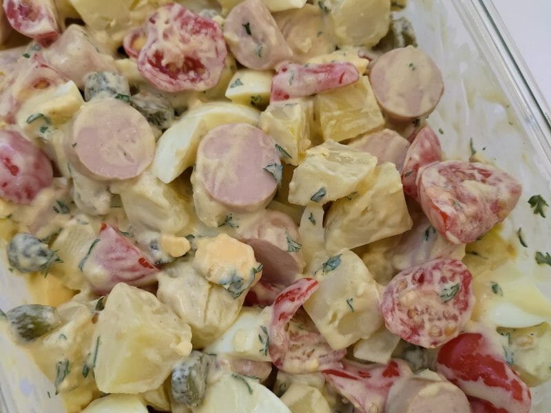 Cliquez pour zoomer ! Salade piémontaise Thermomix par aurele03