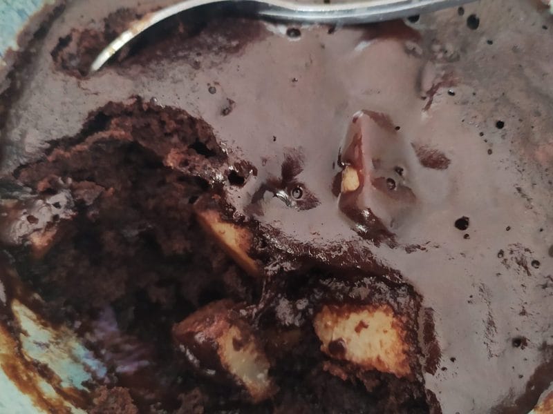 Cliquez pour zoomer ! Mug cake poires chocolat Thermomix par aurele03