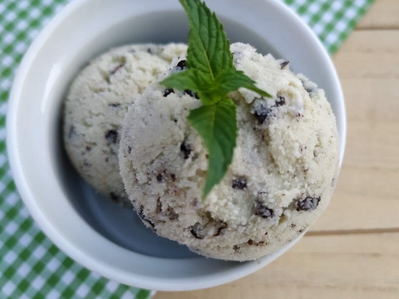 Cliquez pour zoomer ! Glace menthe chocolat Thermomix par aurele03