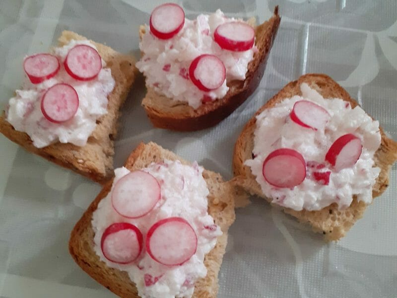 Cliquez pour zoomer ! Rillettes de radis roses au cheese cream Thermomix par audrey-_41
