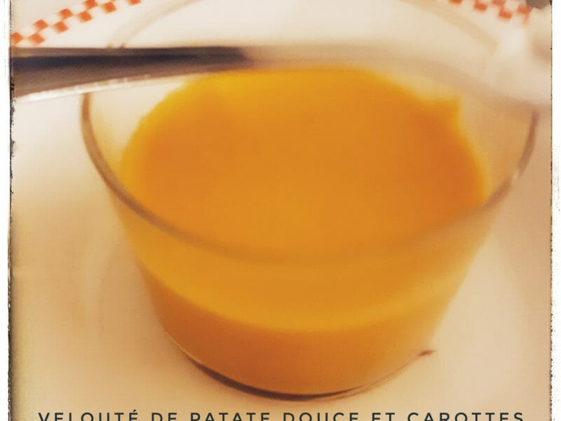 Cliquez pour zoomer ! Velouté de patates douces et carottes Thermomix par audrey-_41