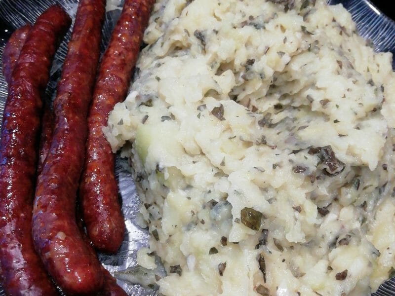 Cliquez pour zoomer ! Ecrasé de pommes de terre à l’huile d’olive Thermomix par sylvierb