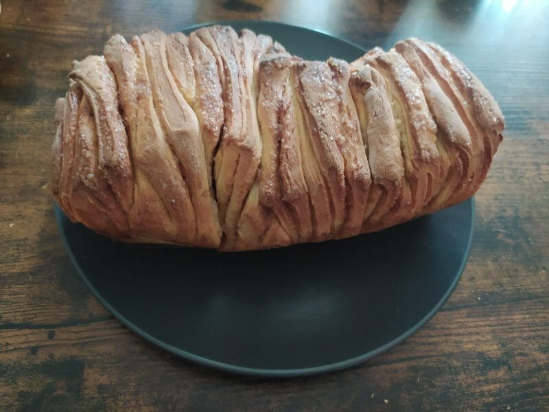 Cliquez pour zoomer ! Brioche à effeuiller à la cannelle Thermomix par titya